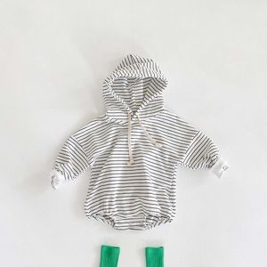 Striped Baby Hoodie, Baby Clothes